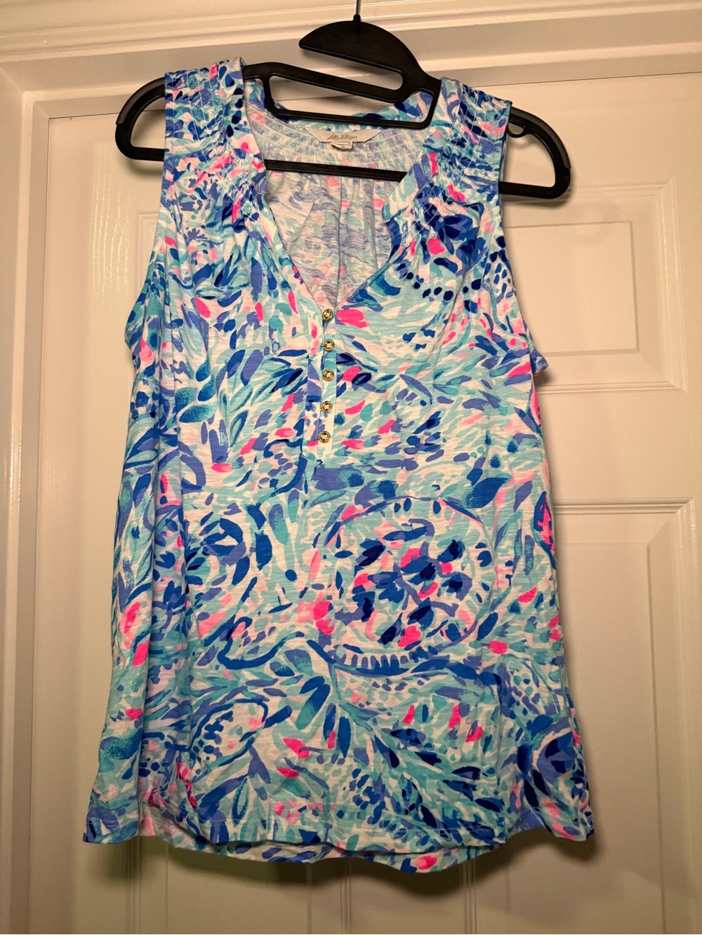 Lilly Pulitzer Essie Top Breakwater Tint Party Wave Medium